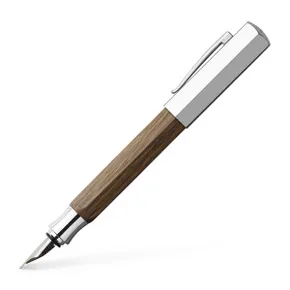 Plnící pero Ondoro Wood, B dub kouřový tmavý Faber Castell (147583)